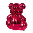 Pomme Pidou 'Waldo' Folly Fiesta mirror finish ceramic Teddy Bear shaped Money Box (Small)