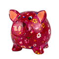 Pomme Pidou 'Rosie' Pig Shaped Ceramic Money Box Piggy Bank, 15cm, gift boxed