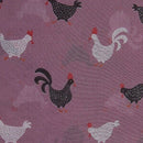 Lightweight ladies Scarf 'Roosters' design Hen Chicken lover gift stocking filler