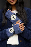 Pachamama Smiley Dog Handwarmers All Wool Chunky Knit