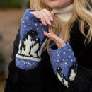 Pachamama 'Huddle Of Penguins' Chunky Knit Wool Handwarmers