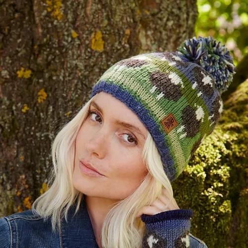 Pachamama Flock Of Herdwick Sheep Bobble Beanie