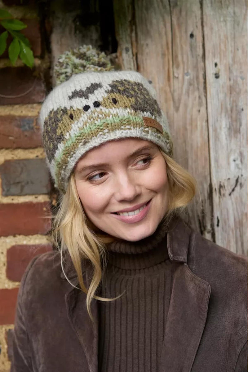 Pachamama Hedgehog Bobble Beanie