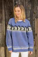 Pachamama Huddle Of Penguins Sweater