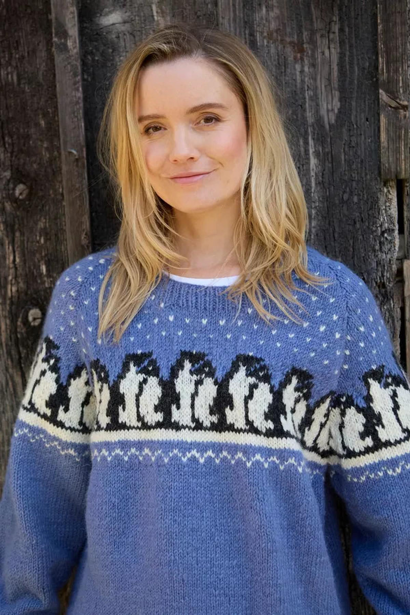 Pachamama Huddle Of Penguins Sweater