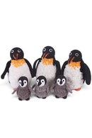 Pachamama Penelope The Penguin Felted Ornament With Knitted Accessories