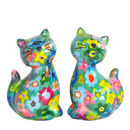 Pomme Pidou 'Caramel' Cat Shaped Ceramic Salt and Pepper Shaker Set