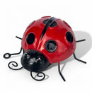 SET OF 3 metal Ladybird Wall Art decorations