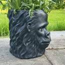 Gorilla Head shaped Planter novelty home or  garden decoration