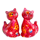 Pomme Pidou 'Caramel' Cat Shaped Ceramic Salt and Pepper Shaker Set