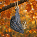 Hanging Bat with Rope Figurine, Bat Height 28cm (plus rope)