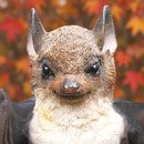 Hanging Bat with attached rope, Halloween decoration, Bat height 29cm (plus rope)