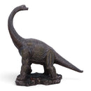 Large Brachiosaurus Dinosaur Figurine Quality Bronze Finish, 25.5cm, Gift Boxed