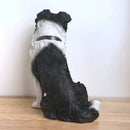 Border Collie Figurine Leonardo Walkies Dog Studies Range, Height 18cm, Gift Boxed