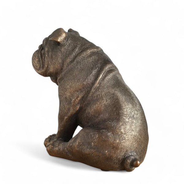 English Bulldog ornament figurine from the Leonardo Reflections Bronze
