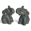Elephants design ceramic Salt & Pepper shaker set, gift boxed