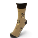 Men's German Shepherd Dog socks, quality cotton mix
