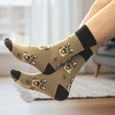 Men's German Shepherd Dog socks, quality cotton mix