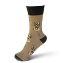 Men's German Shepherd Dog socks, quality cotton mix