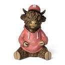 Holly in a Hoodie, from the Hughie Highland Cow range by Lesser & Pavey