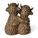 Hughie & Holly Highland Cow 'True Love' with Red Heart by Lesser & Pavey