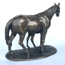 Large (27cm) Harriet Glen Mare & Foal figurine bronze sculpture ornament horse lover gift