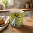 Leonardo quality Jack Russell Terrier fine china mug with all round print, in coloured gift box, great Jack Russell lover gift