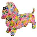 Pomme Pidou 'Bruce' the Basset Hound ceramic Money Box, 24cm