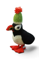 Pachamama 'Perching Paul The Puffin' Felted Wool Figurine