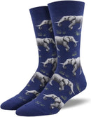 Men's Elephant socks Socksmith 'Raising a Herd', novelty fun socks, one size, quality cotton mix