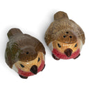 Robins Design Ceramic Salt & Pepper Shaker Set, Gift Boxed