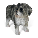 Grey Shih Tzu ornament figurine quality realistic Leonardo range. Gift boxed.