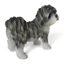 Grey Shih Tzu ornament figurine quality realistic Leonardo range. Gift boxed.
