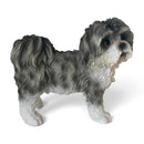 Grey Shih Tzu ornament figurine quality realistic Leonardo range. Gift boxed.