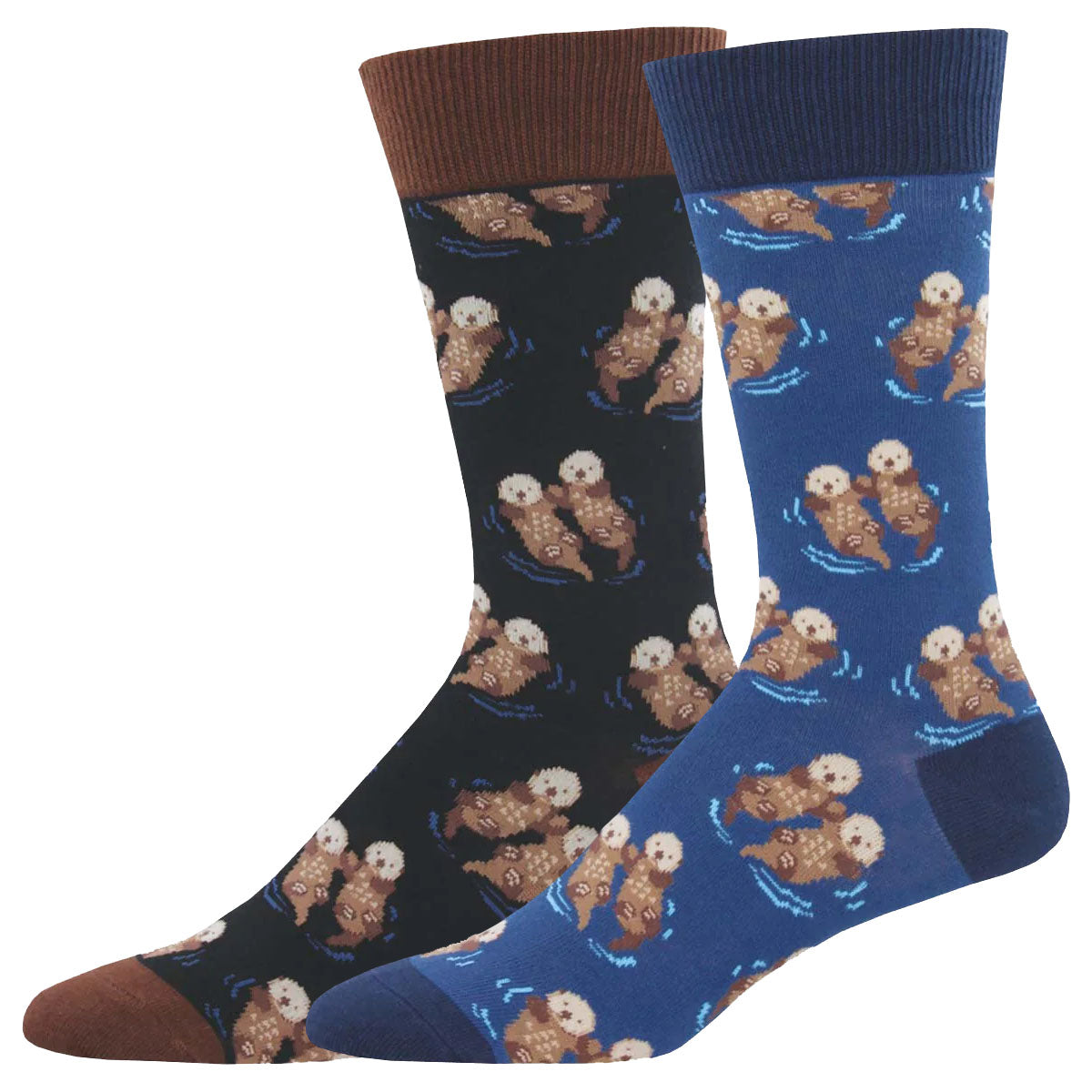 Socksmith 'SIGNIFICANT OTTER' Otter design Men's quality Cotton mix cr