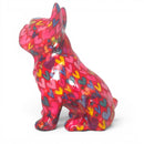 Pomme Pidou 'Valentino' French Bulldog With Love Hearts Pattern Ceramic Figurine