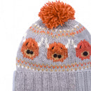 Pachamama Highland Cow Bobble Beanie Hat Chunky Knit Merino Wool