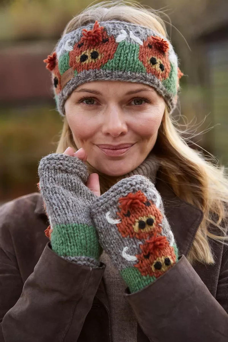 Pachamama Herd Of Highland Cow Handwarmer