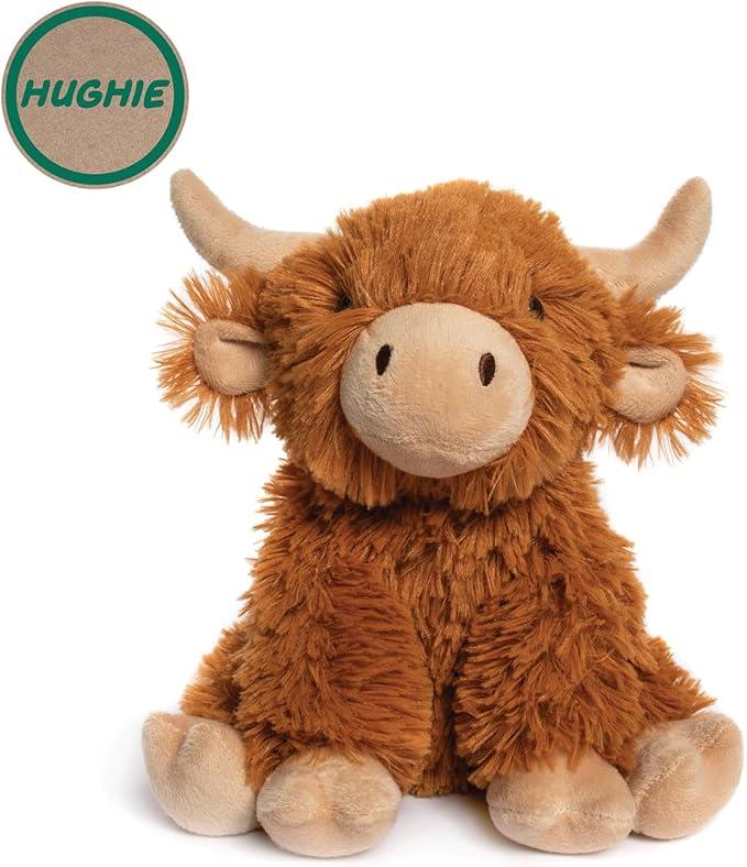 Large 30cm RPET PALS Highland Cow Soft Toy recycled bottle Cow lover gift