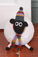 Pachamama Margaret The Lakeland Sheep Doorstop Heavy Weight, Felted Wool
