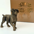 Jack Russell Terrier Dog figurine, Leonardo Reflections Bronzed, gift boxed