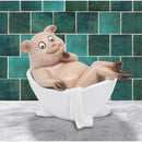 Pig in Bath Tub ornament from the Bathtime collection by Lesser & Pavey