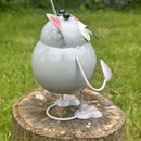 Metal Cat garden ornament, Bright Eyes range by Lesser & Pavey