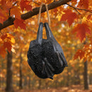 Two Hanging Bats with Rope Figurine, Bat Height 26cm (plus rope)