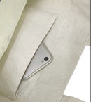 French Bulldog bag large cotton tote reusable shopper or beach bag