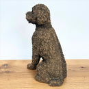 Cockapoo figurine, Leonardo Reflections Bronzed range, gift boxed