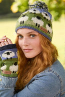 Pachamama Flock Of Sheep Bobble Beanie