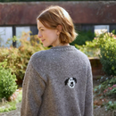Pachamama 'Smiley Dog' Design Chunky All Wool Sweater