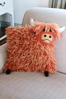 Pachamama Hairy Highland Cow Cushion Cover