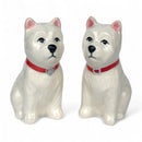 West Highland Terrier Ceramic Salt & Pepper Shaker Set